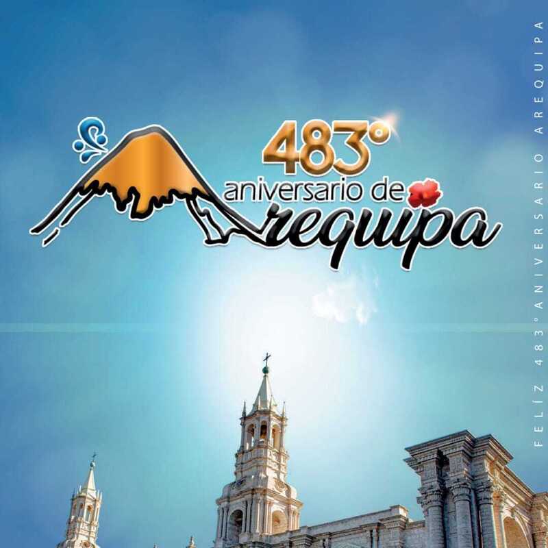 Programa General de Festejos 483 Aniversario de Arequipa