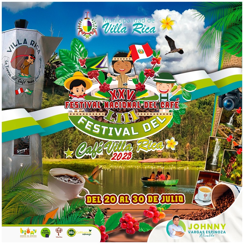 XXV Festival Nacional del Café y el LIII Festival del Café Villa Rica